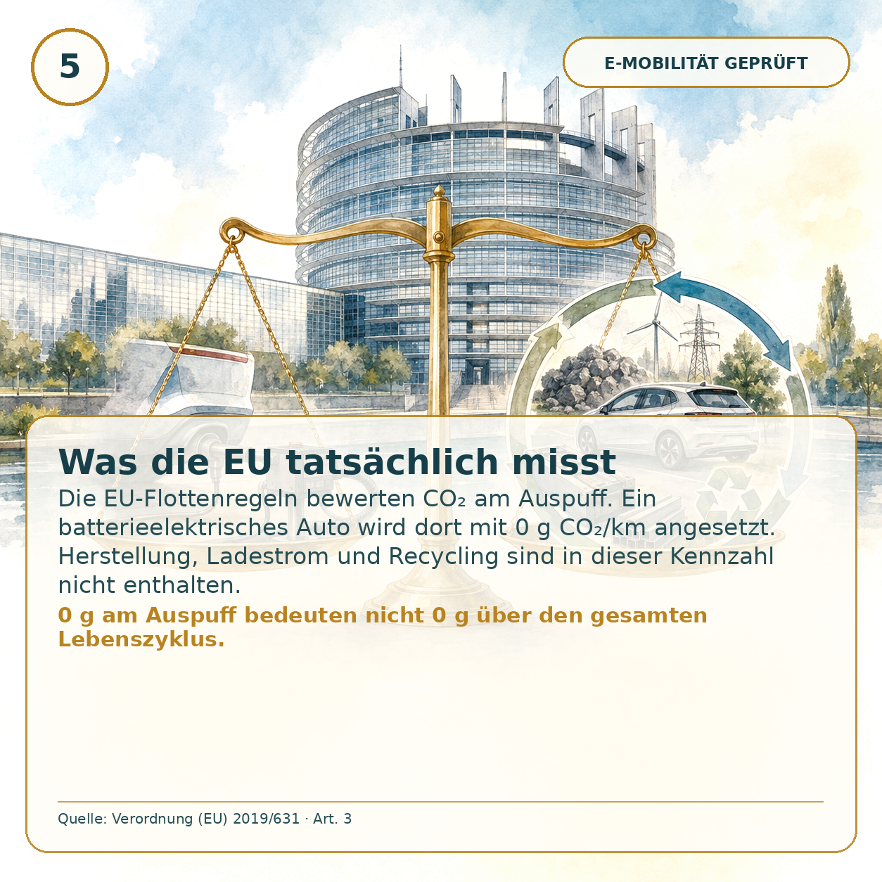 Schaubild 5 der Reihe „E Auto TUM Studie“