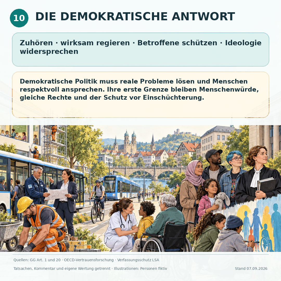 Schaubild 11 der Reihe „EMPATHIE OHNE VERHARMLOSUNG“