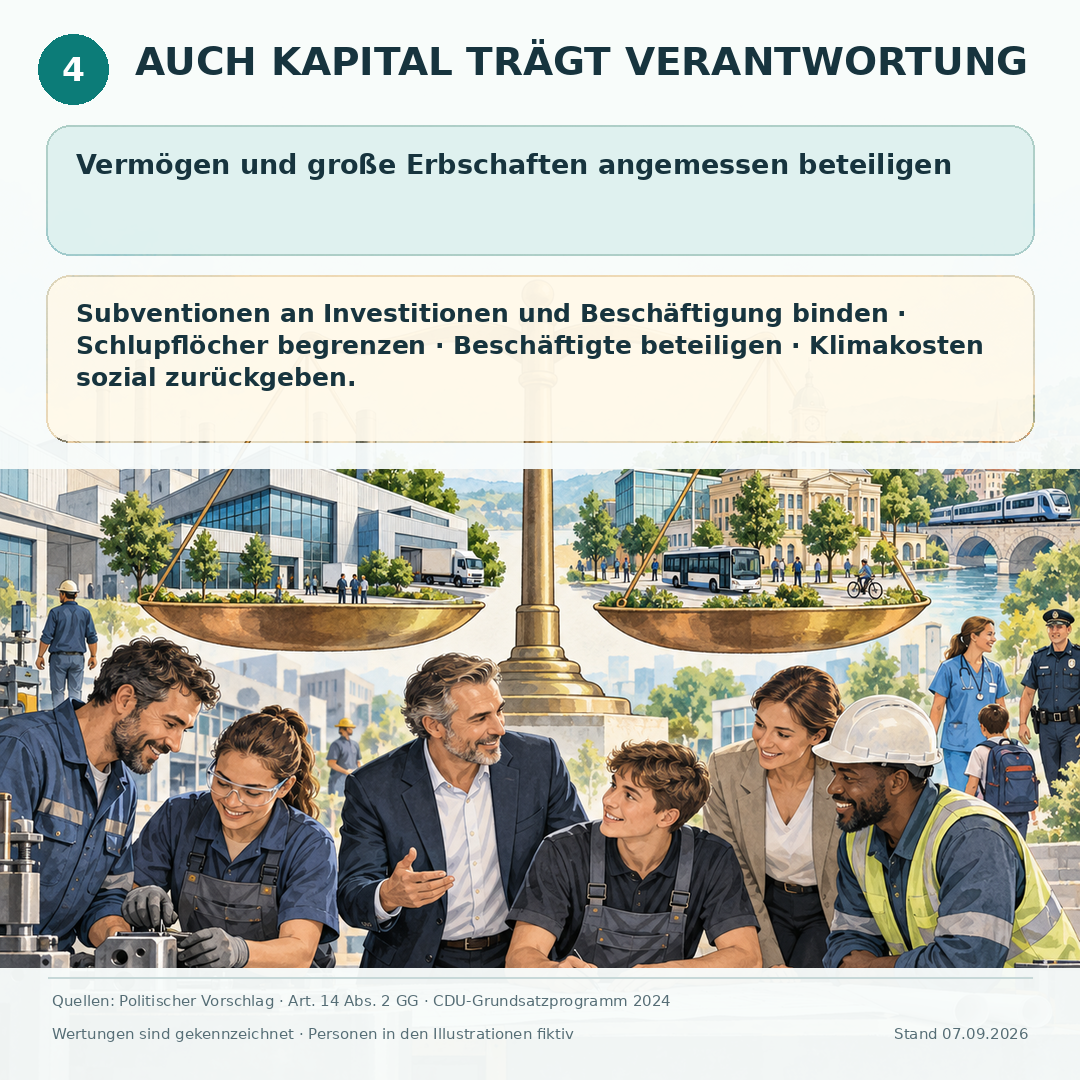 Schaubild 5 der Reihe „MERZ, GÜNTHER ODER WÜST – WELCHER WEG STÄRKT DAS VERTRAUEN?“