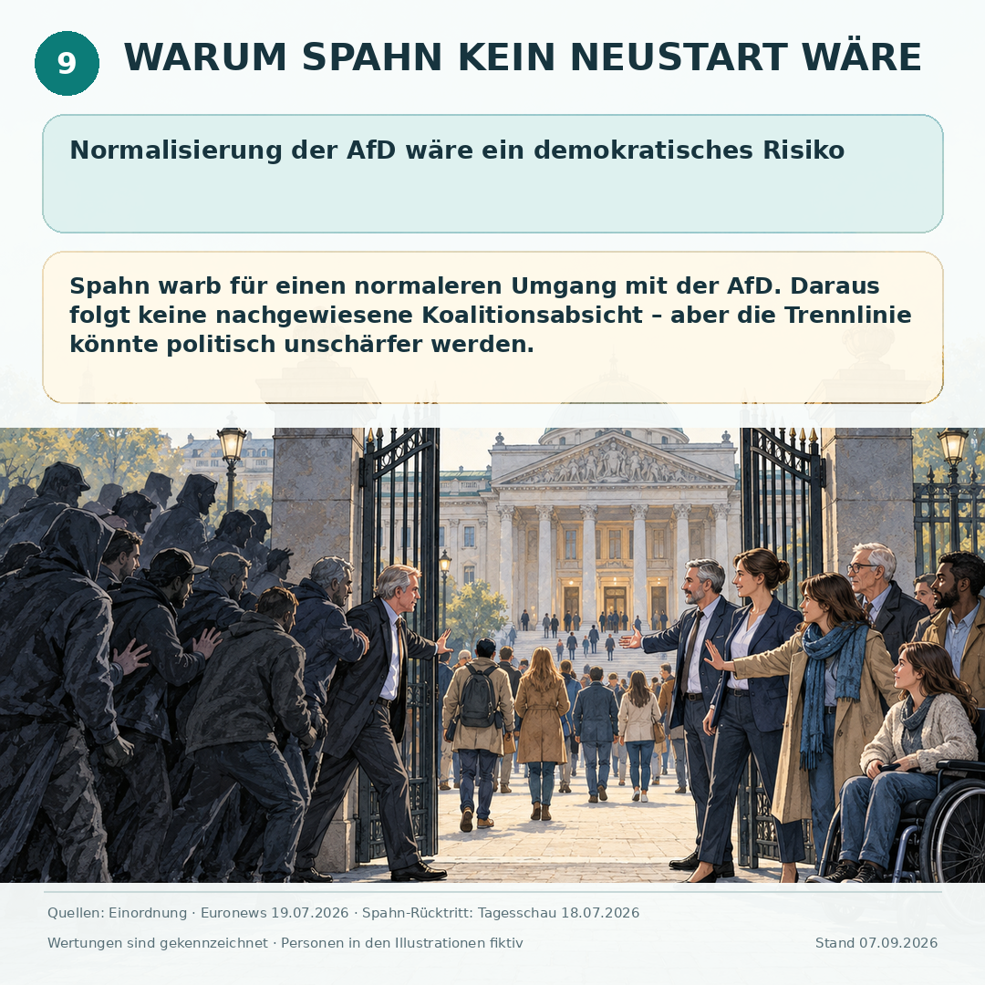 Schaubild 10 der Reihe „MERZ, GÜNTHER ODER WÜST – WELCHER WEG STÄRKT DAS VERTRAUEN?“